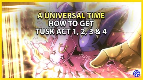 how to get tusk act 1 in aut